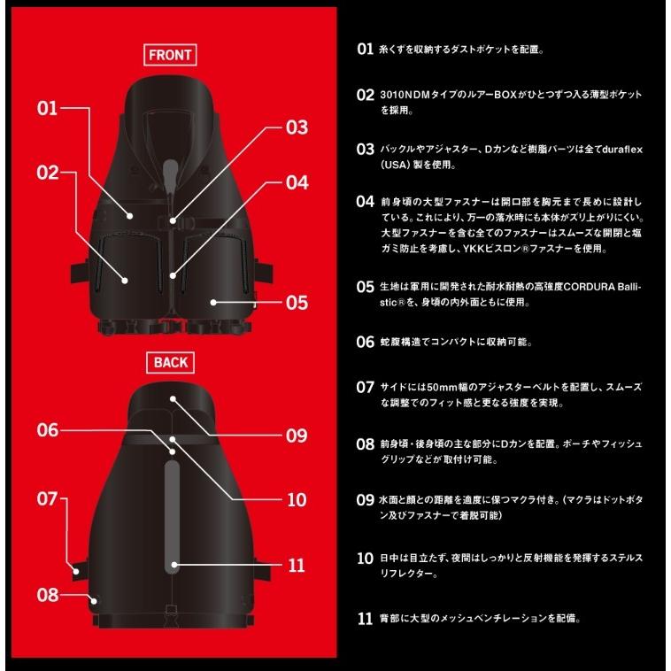 アピア(APIA) ガネット プラス ゲームフローティングベスト (爆買