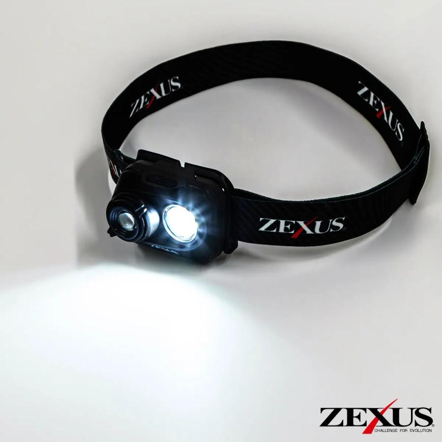 ZEXUS ZX-195 ヘッドランプ 400ルーメン ZEXUS ヘッドライト ZR-195