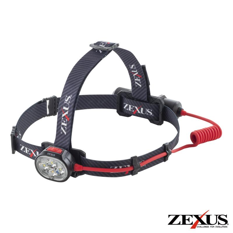 冨士灯器 ZEXUS LED ヘッドライト ZX-R380 USB充電タイプ 1000 冨士灯器 ZEXUS LED ヘッドライト ZX-R380 USB充電タイプ 1000