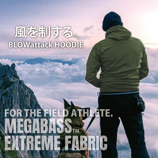 Megabass(メガバス) BLOWattack HOODIE(ブローアタックフーディー