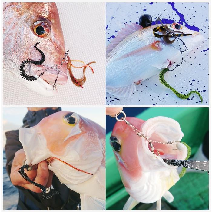 クレイジーオーシャン カチッとタイラバ 絡めてフック Sting 2個入