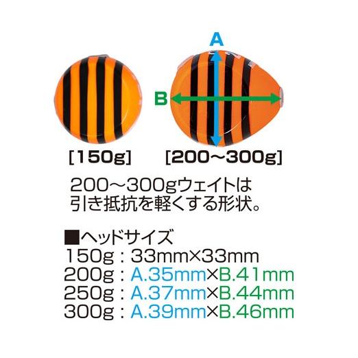 オーナー (OWNER) チェンジアップヘッド ドテラ玉 200g CU0201 (爆買