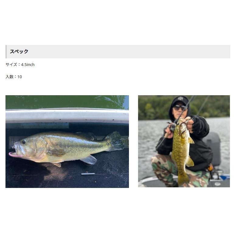 バークレイ (Berkley) ディーワーム4.5インチ （PowerBait MaxScent D