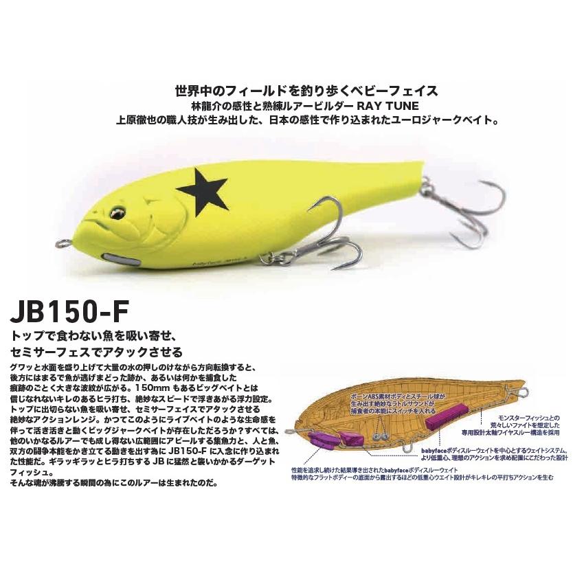 babyface（ベビーフェイス） JB150-F ユーロジャークベイト (爆買