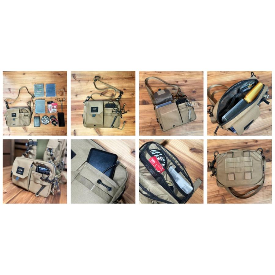 リーニア(linha) SOP-05 CHEST POUCH チェストポーチ トラウト (爆買