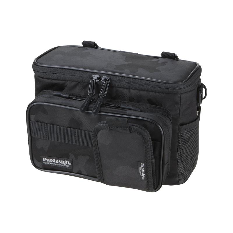 Pazdesign 限定品 パズデザインがまかつLUXE ブラック Pazdesign(パズデザイン) ROD STAND BAG + POUCH (ロッドスタンド