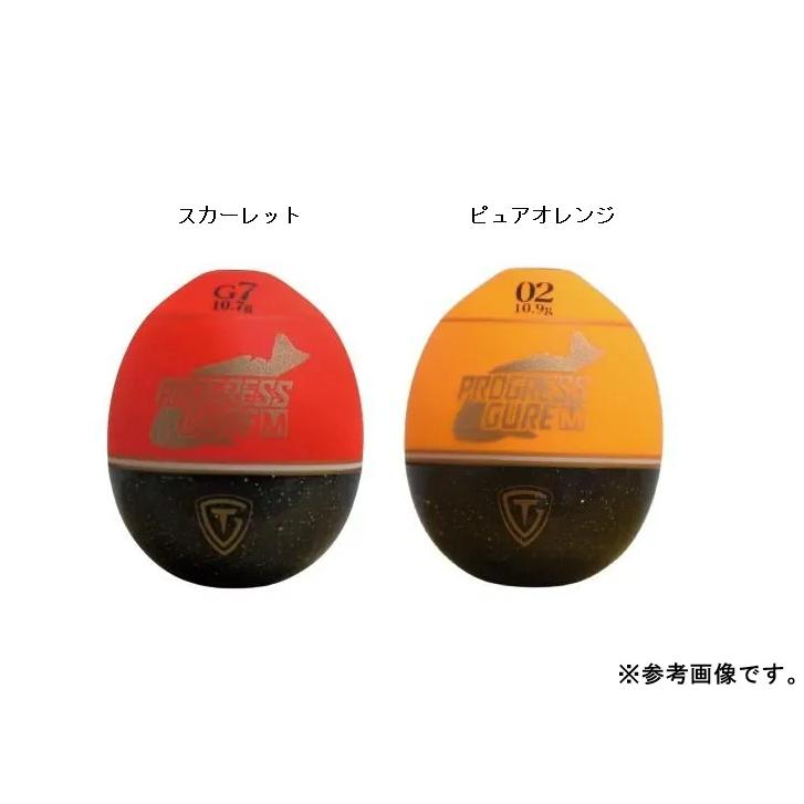 釣研 プログレスグレ Mサイズ (スカーレット/ピュアオレンジ) (爆買