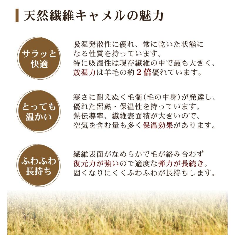 敷き毛布 日本製 キャメル 100% ファー セミダブル 吸湿発熱 保温 保湿 天然 らくだ 敷きパッド 冬用_2