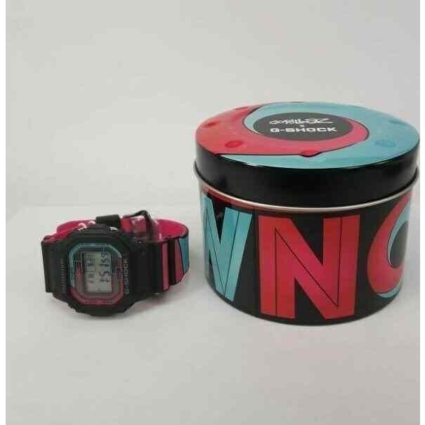 g shock pink blue