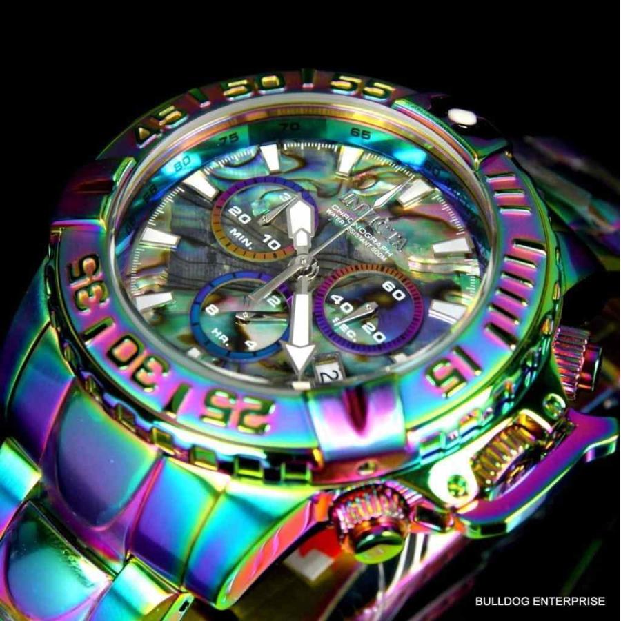 インビクタ 腕時計 Invicta Subaqua サブアクア Noma Ii Abalone Limited Ed 出群 47mm インヴィクタ Iridescent New クロノグラフ Watch