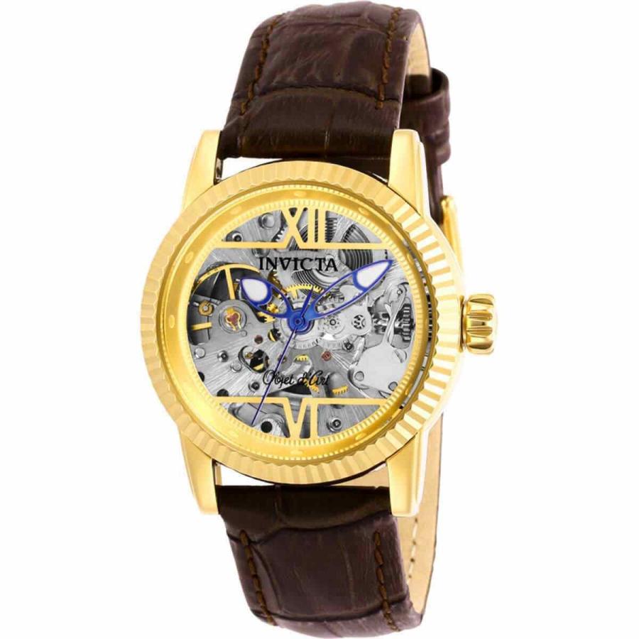 独創的 インビクタ 腕時計 Invicta レディース Watch Objet D Art Skeleton Dial Automatic Brown Strap 26348 インヴィクタ 20200520060336 00833 セレクトショップ なんくる 通販 Yahoo ショッピング 激安特価 Mtkbrasil Com Br