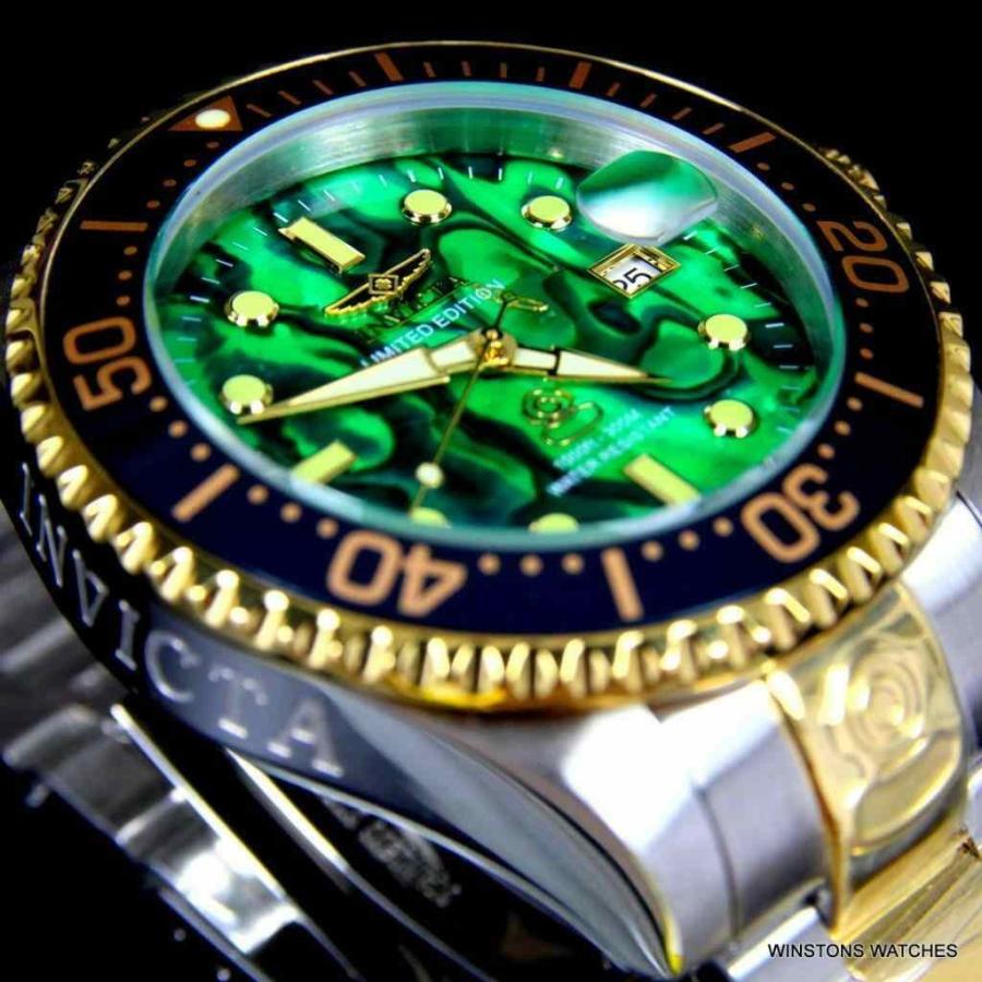 invicta grand diver green