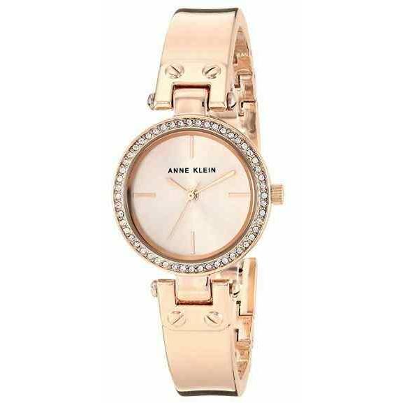 受賞店舗 アンクライン 腕時計 Anne Klein レディース Swarovski Crystal Accented Rose Gold Dial Watch Ak 3368rgst 公式限定新作 送料無料 Www Skylanceronline Com