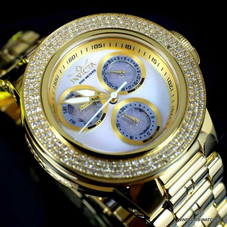保障できる インビクタ 腕時計 Ladys Invicta Subaqua サブアクア Sea Dragon 93 Ctw Diamond Gold Plated Mop 42mm Watch New インヴィクタ 20210122145813 00025 セレクトショップ なんくる 通販 Yahoo ショッピング 安い Www Jolimmo Ch