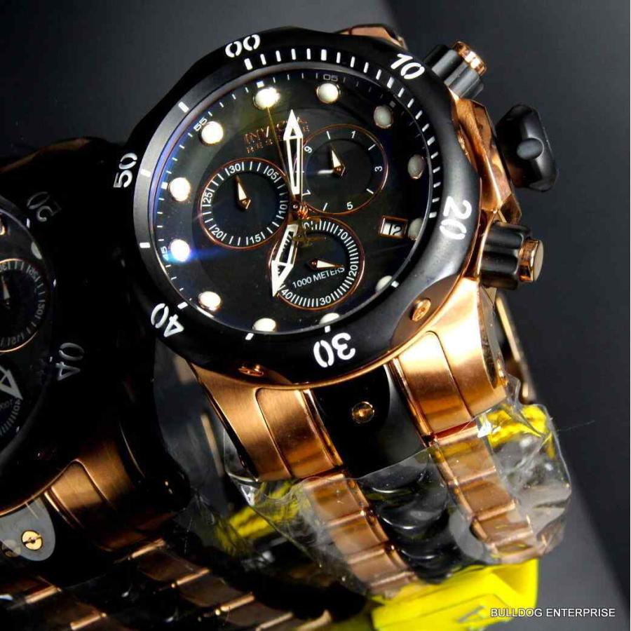 全商品オープニング価格特別価格 インビクタ 腕時計 メンズ Invicta Reserve Venom ベノム Rose Gold クロノグラフ Swiss Made Black Watch 5728 New インヴィクタ セレクトショップ なんくる 通販 Yahoo ショッピング 配送員設置送料無料