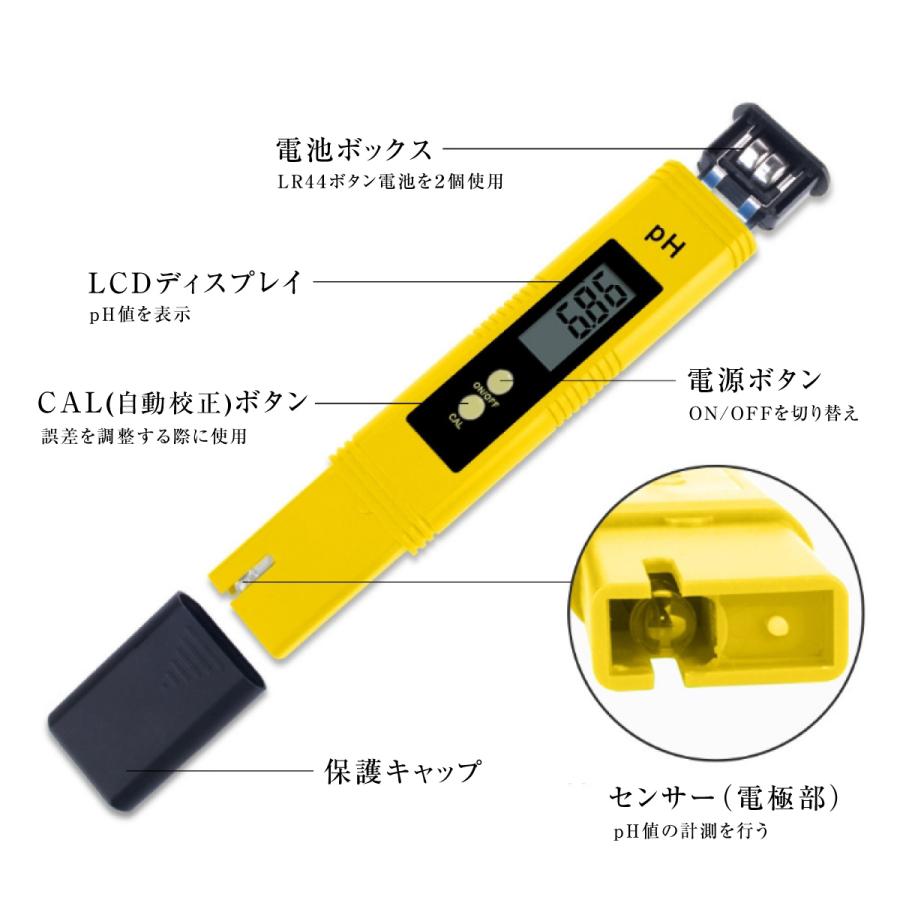 じ　PH 測定器 高精度 デジタルPH計 水質検査 ペーハー 水槽 水質測定 PH測定器 高精度 水槽 水 ペーハー測定器 デジタルPH計 PHメーター PH
