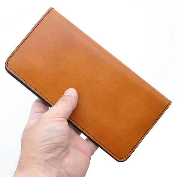 長財布 メンズ 二つ折り バンタンレザー 播州レザー 姫路レザー