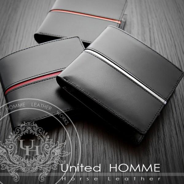 United Homme ユナイテッドオム馬革 牛革短財布uh 1073 7gxr0okpsj 財布 帽子 ファッション小物 Www Robotnature Com