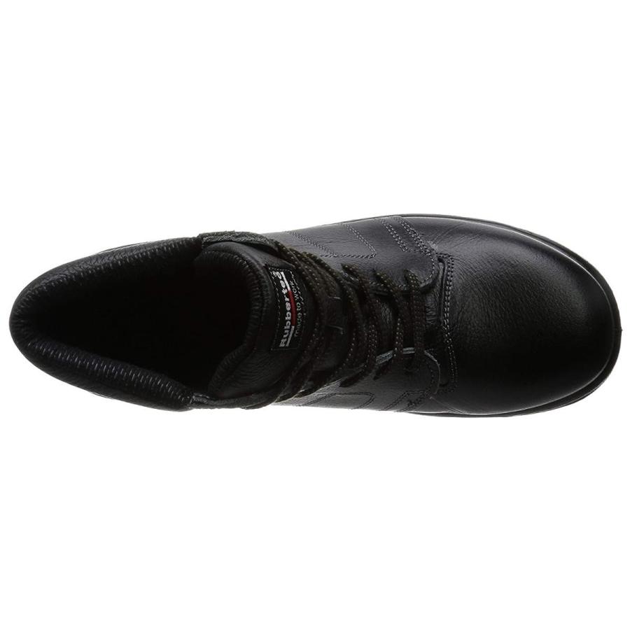 ミドリ安全安全靴　JIS規格　中編上靴　ラバーテック　RT722N　ブラックJP　25.5(25.5cm)