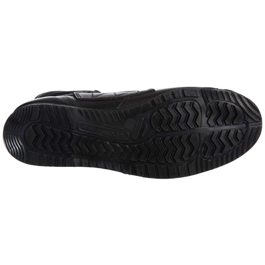 ミドリ安全　作業靴　先芯入り　高所作業用　CT515　半長靴　マジックタイプ　ブラック28.0(28cm)　マジック