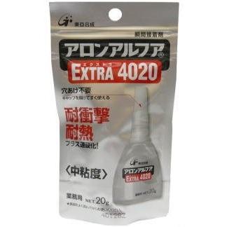 東亞合成　アロンアルフアＥＸＴＲＡ4020　20g　ケース25個入り