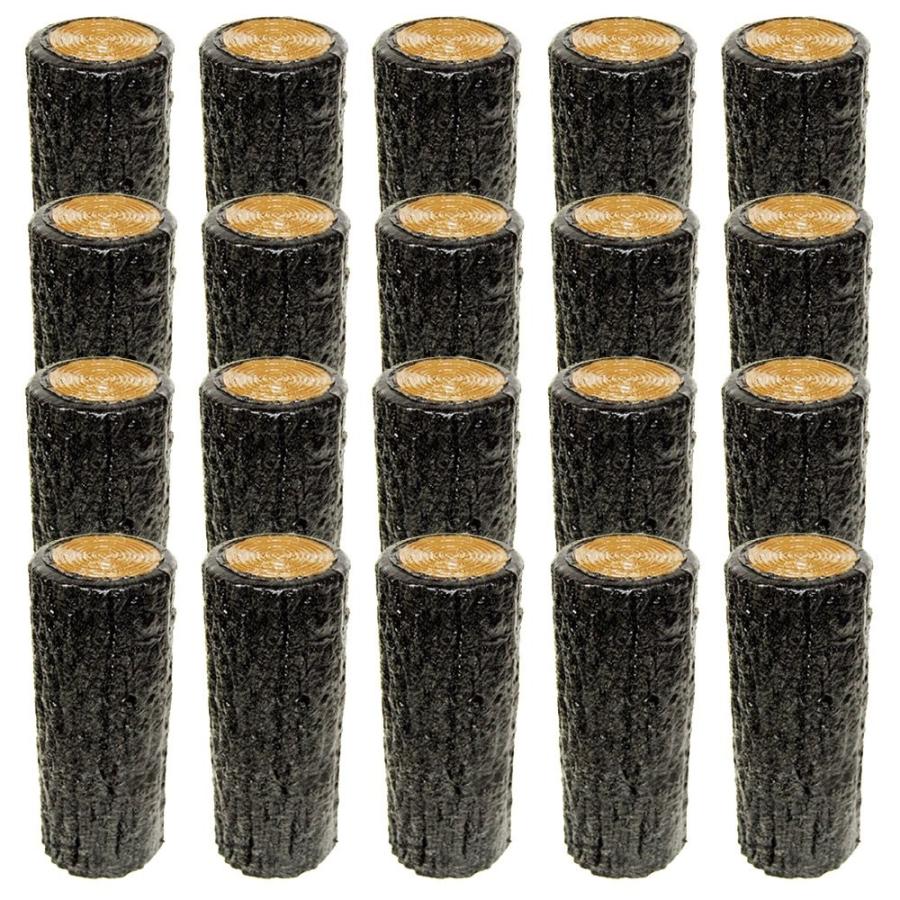 サンポリ 樹脂製擬木はなえ80Φ 一本杭 H200 (20本セット) サンポリ 樹脂製擬木はなえ80Φ 一本杭 H200 20本セット