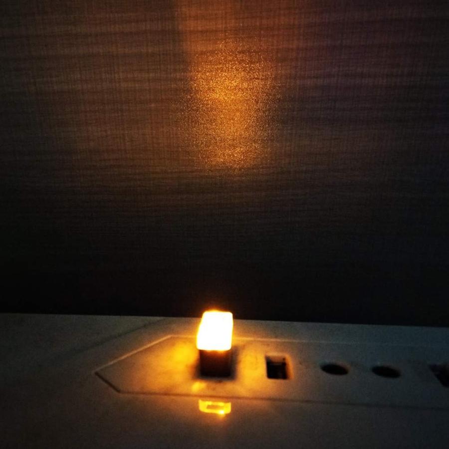 イルミライト 車用 Usbイルミカバー オレンジ アンバー Led 電球色 車内照明 室内夜間ライト ２個セット Usb El 08 世田谷セレクション 通販 Yahoo ショッピング