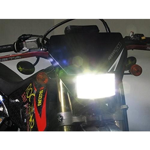 プロテック(PROTEC) LEDバルブヘッドライトバルブ サイクロンシリーズ DR-Z400S DR-Z400SM PH8タイプ 12V