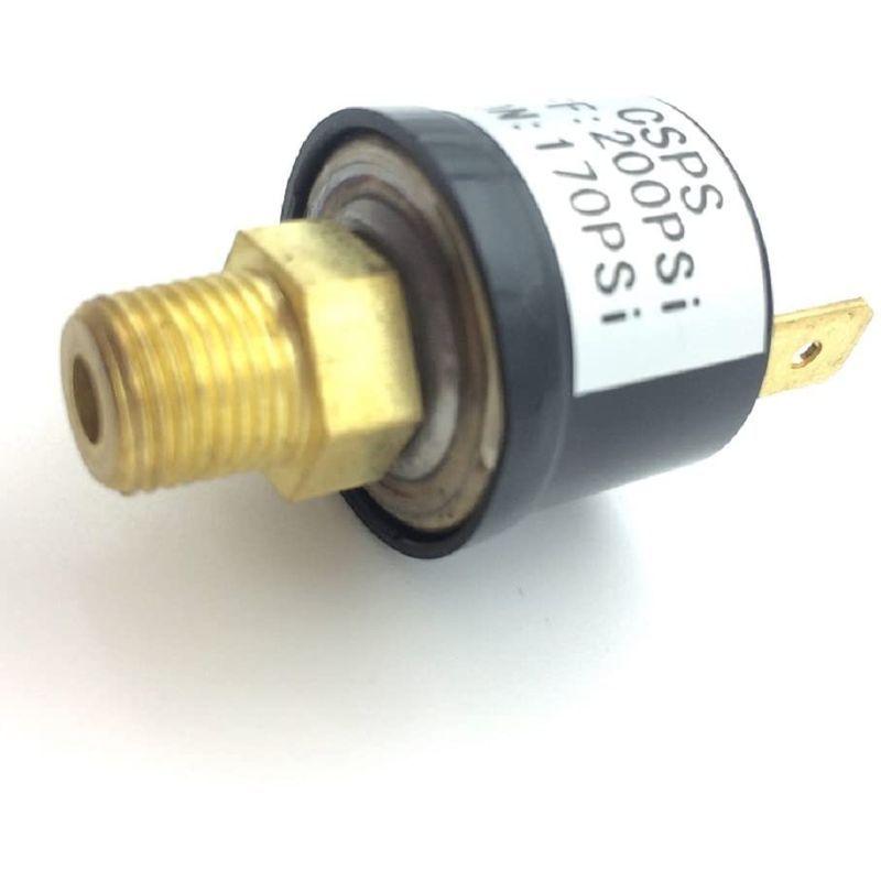 エアサス プレッシャー スイッチ 170-200PSi 1/8NPT ネジ エアホーン エアタンク(170?200PSi)|nano1|02