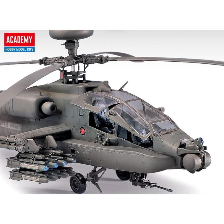 アカデミー 1/48 アメリカ陸軍 AH-64D アパッチロングボウ プラモデル 12268｜nanohanaclub｜09