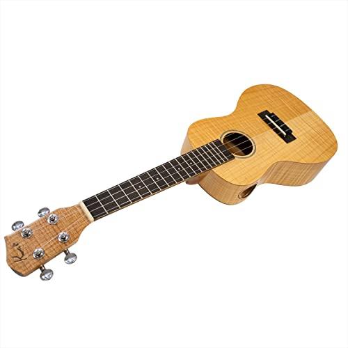 国内検品済【Kai UKULELE】KCI-90 コンサートサイズ ウクレレ(フレイムメイプル合板 ケース付) ナチュラル｜nanohanaclub｜06