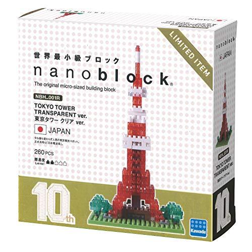 ナノブロック 10周年記念 東京タワー クリアver. NBH_001R｜nanohanaclub｜02
