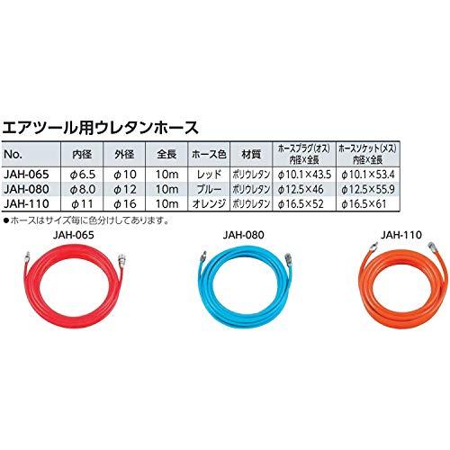 京都機械工具(KTC) エアツール用ウレタンホース JAH-080｜nanohanaclub｜02