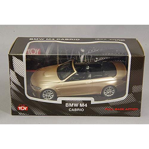 CMC TOY BMW M4 Cabrio Sゴールド プルバックカー 1/43スケール CMT007 s6971752740022