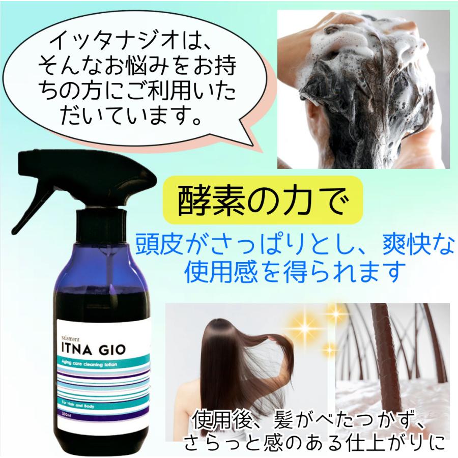 公式ショップ】サラメンテ イッタナジオ 300ml ヘアスキャルプ