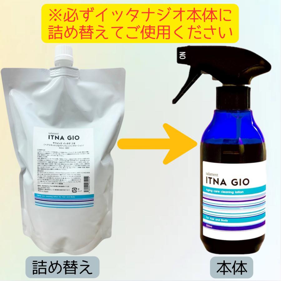 ■新品■サラメンテ itna GIO　ボトル300ml&詰替え900mlセット サラメンテ itna GIO ボトル300ml&詰替え900mlセット