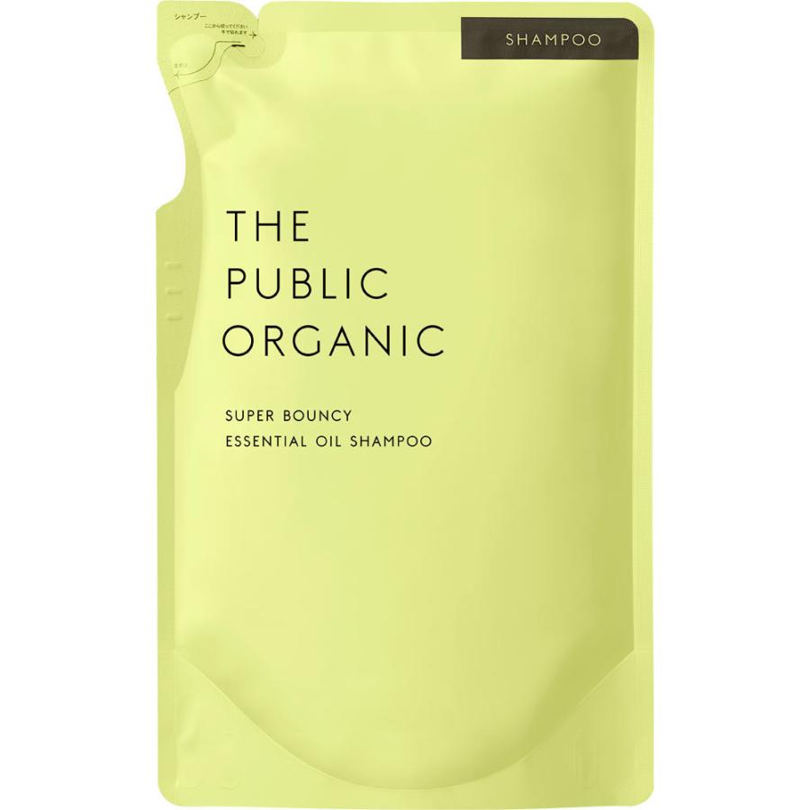 ☆ザ パブリックオーガニック スーパーバウンシーシャンプー詰替 400mL