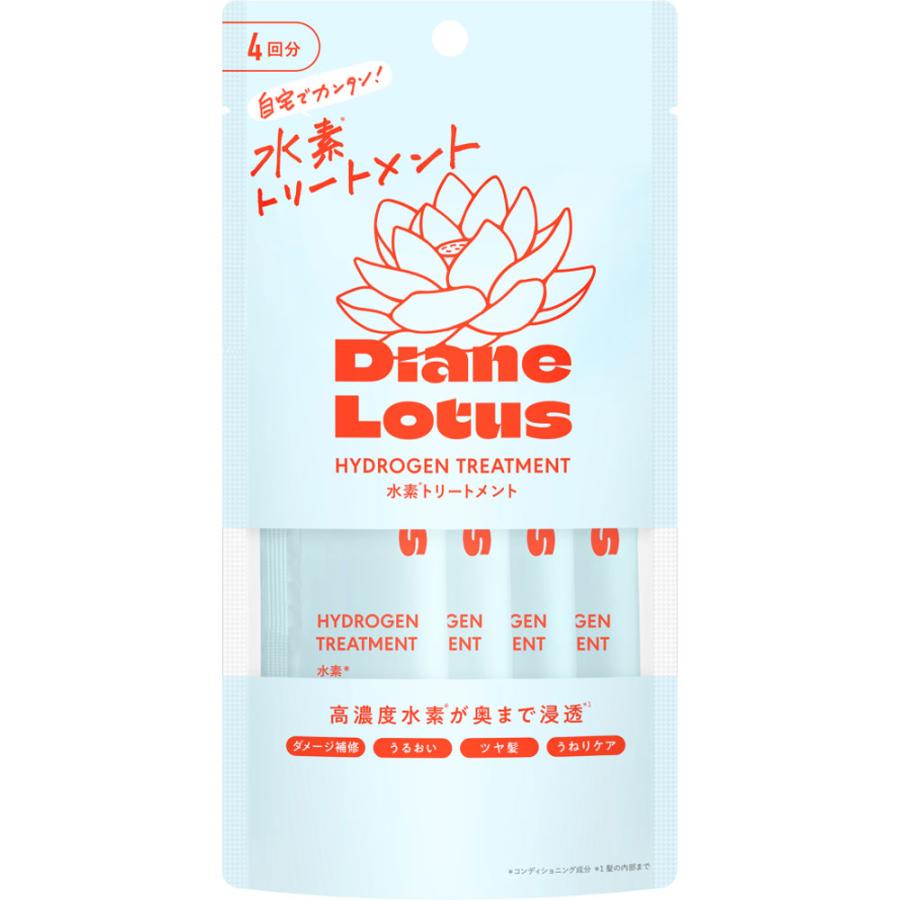 Diane Lotus Hydrogen Treatment 4包入り　8セット Amazon.co.jp: Diane Lotus Hydrogen Treatment, 4 Doses, 0.5 oz (13
