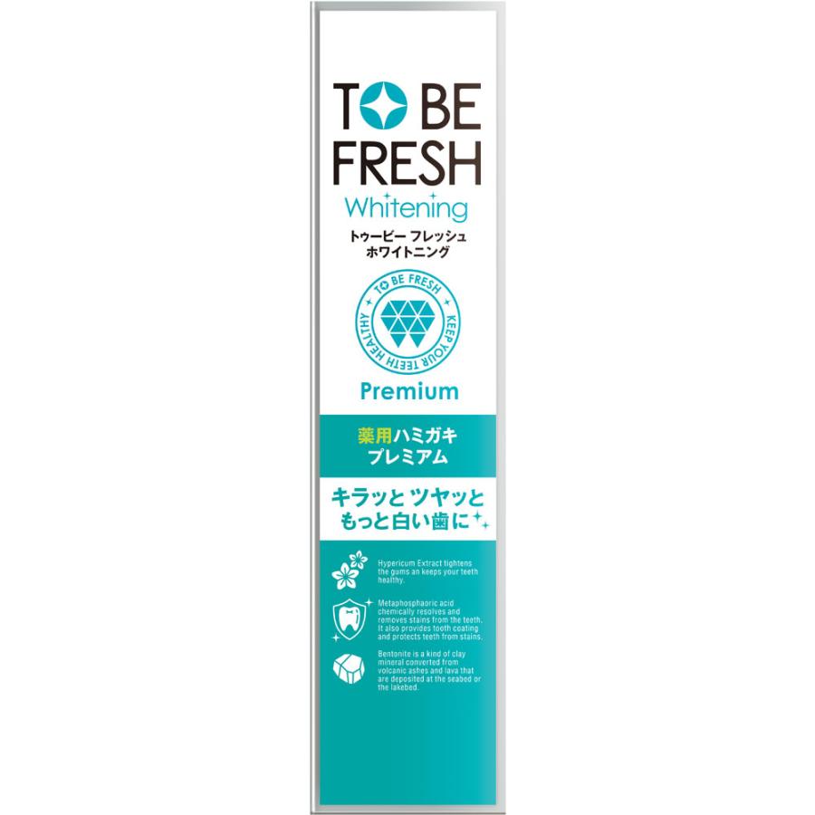 ◇トゥービー・ホワイト 薬用デンタルペースト プレミアム 60g : なの 