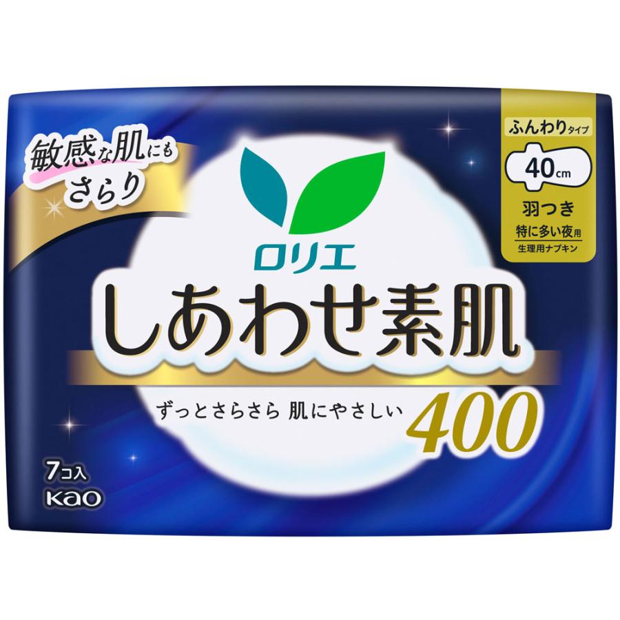 ロリエ しあわせ素肌 特に多い夜用４０ｃｍ 羽つき 7個 なの花ドラッグyahoo 店 通販 Yahoo ショッピング