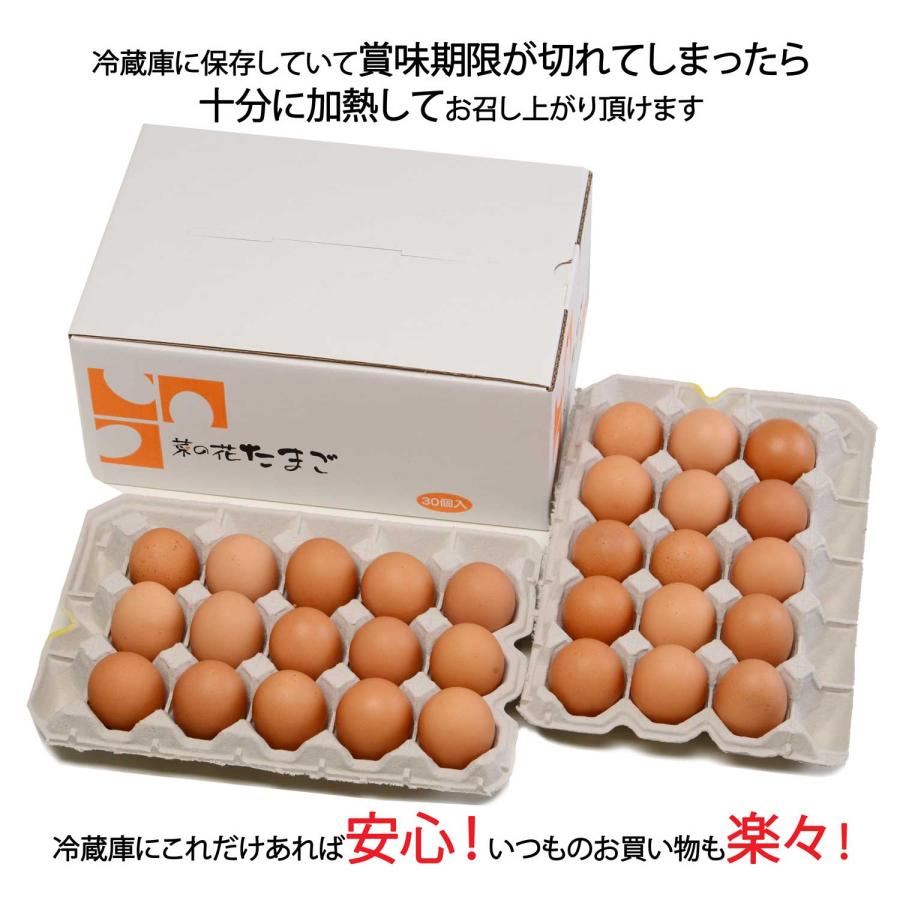 鶏卵 菜の花エッグブランド アスタキサンチン卵赤玉30個 | 菜の花エッグ | 01