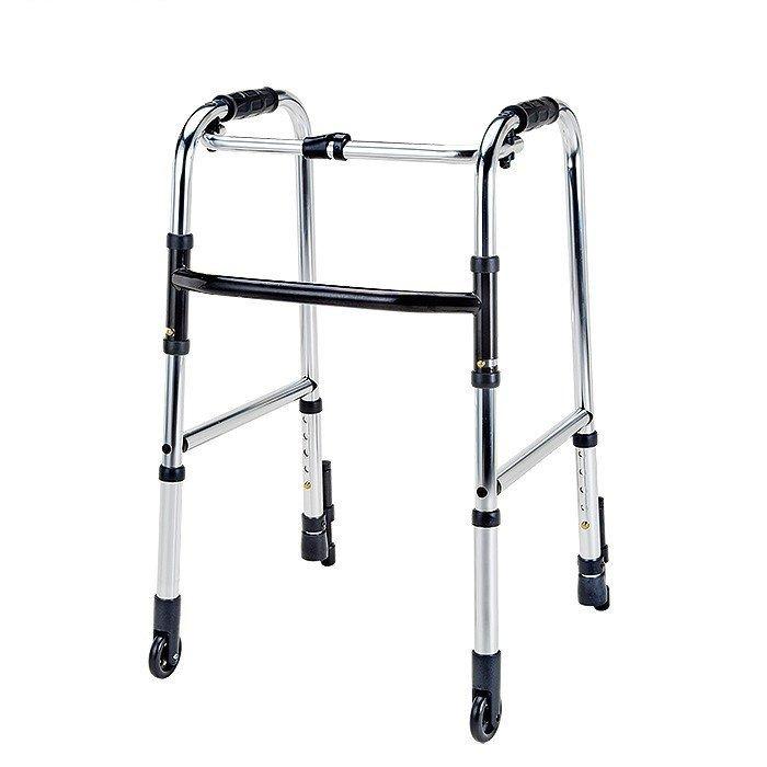 マキテック 歩行器 歩行車 高齢者 軽量 折りたたみ ミニタイプ 前輪