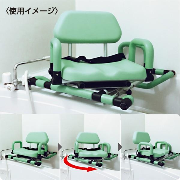 マキテック バスチェア 浴槽椅子 回転 スライド らくらく マキテック バスチェア 浴槽椅子 回転 スライド らくらく