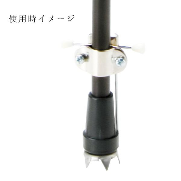 マキテック ステッキ用アイスピック 杖 ステッキ 雪 氷 アイスピック 5