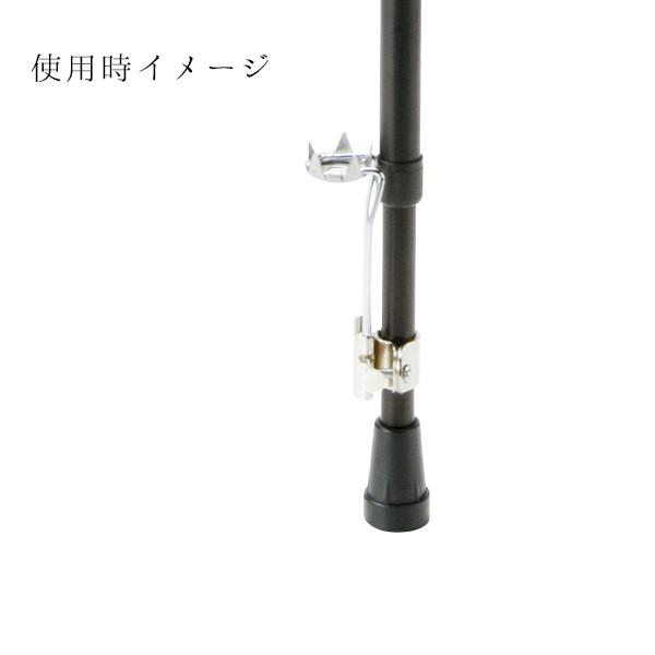 マキテック ステッキ用アイスピック 杖 ステッキ 雪 氷 アイスピック 5