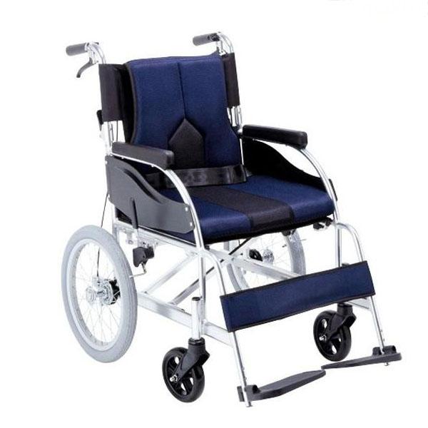 大人も着やすいシンプルファッション 背折れ 折りたたみ 車いす 介助式車椅子 車椅子 車イス 介助式 折りたたみ 介助ブレーキ ネイビー Kc 3db カラーズシリーズ 標準 車椅子 Smssvg Org