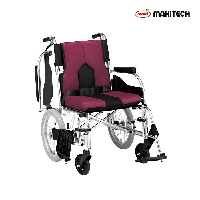 車椅子 介助式車椅子 多機能 背折れ スイングアウト 車いす カラーズ