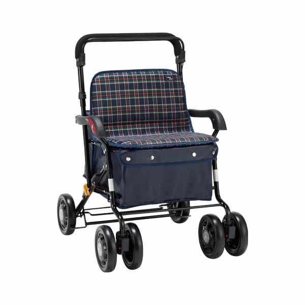 マキテック シルバーカー ボックスタイプ ワイドブル NOB-42DB 紺