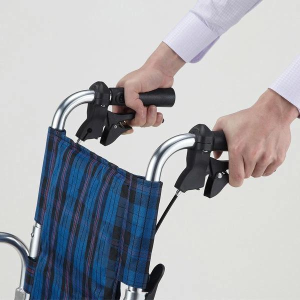 マキテック 車椅子 介助式 背折れ 折りたたみ 車いす コンパクト PIRO+