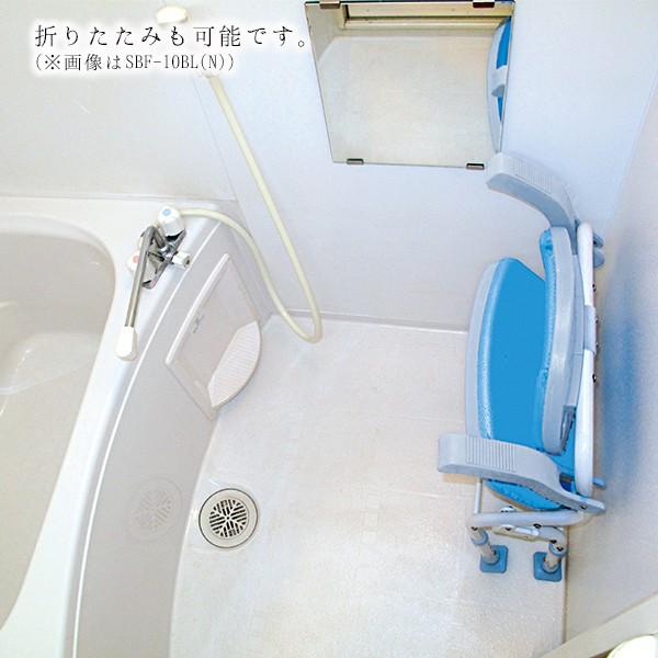 マキテック シャワーベンチ シャワーチェア 折りたたみ 背付き